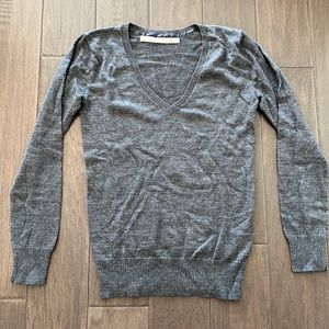 Old Navy V Neck Dark Gray Sweater